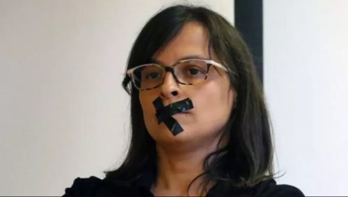 Die andorranische Frauenrechtlerin Vanessa Mendoza Cortés